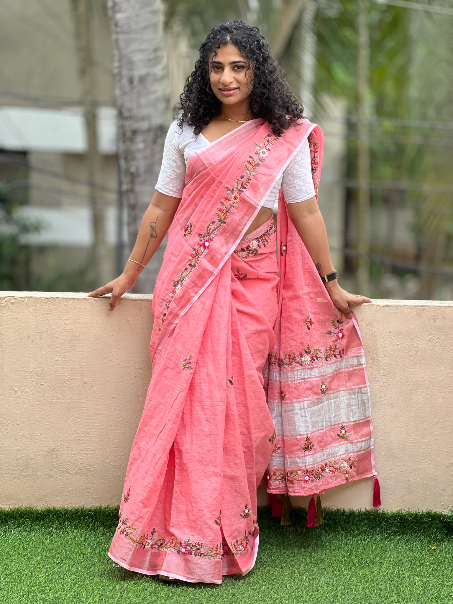 Linen Cotton Sarees10