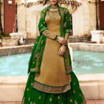 Embroidered Kurti Green