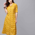 Yellow Line kurti