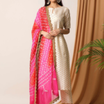 Pink Kurti with Dupatta